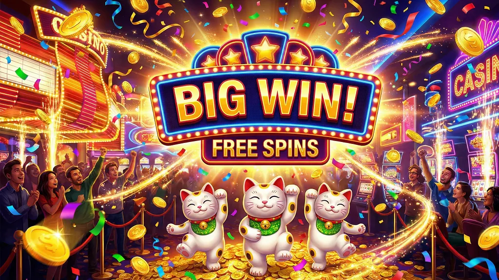 최대 21회의 프리스핀과 2억 원의 잭팟 도전