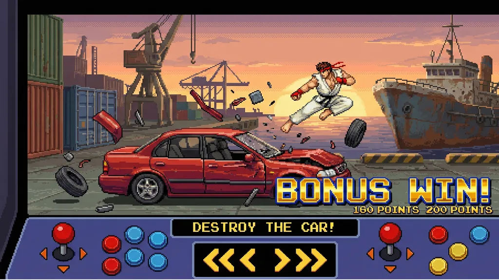 패배해도 괜찮아, 추억의 '자동차 부수기'