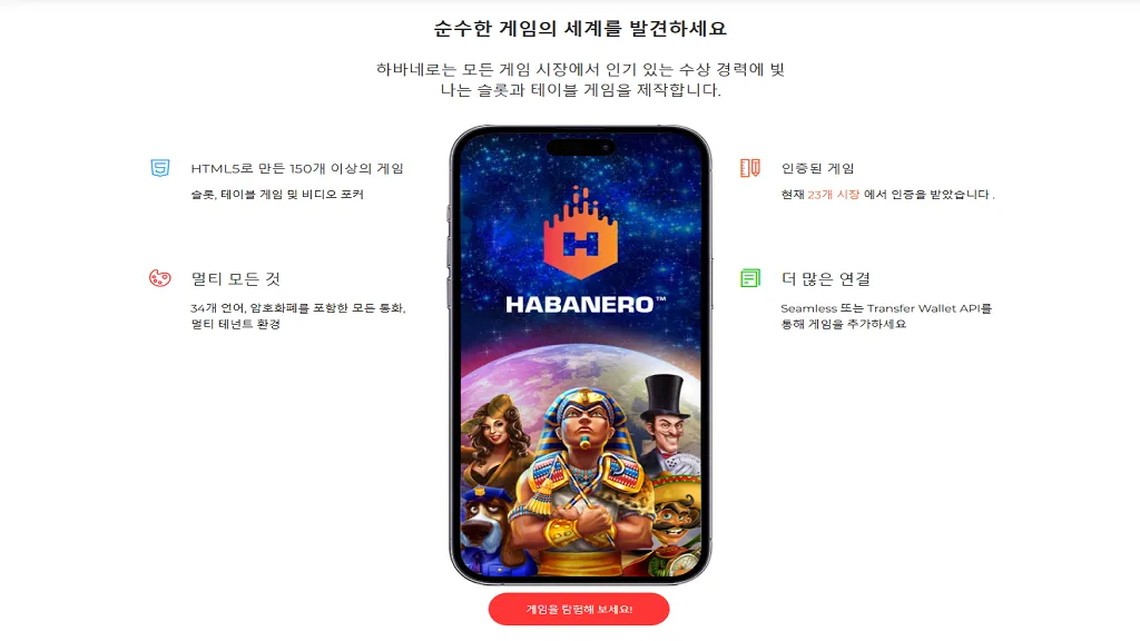 하바네로 시스템즈(Habanero Systems) 혁신적인 기술과 독창적 테마로 글로벌 iGaming 시장을 선도하다