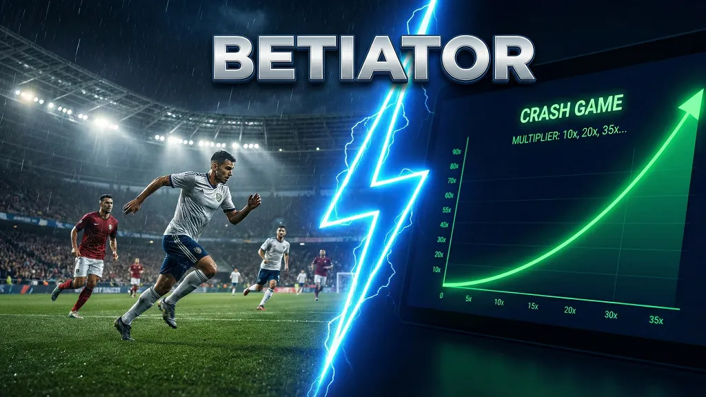 베티에이터(Betiator): 스포츠와 크래시 게임의 완벽한 결합