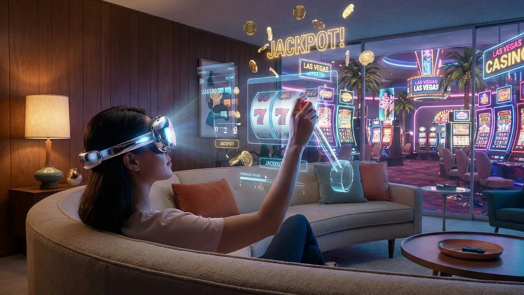 "거실이 곧 라스베이거스" VR 슬롯 시장, 2026년 300% 성장 전망