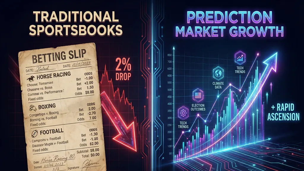 예측 시장의 폭발적 성장과 웨불의 결단
