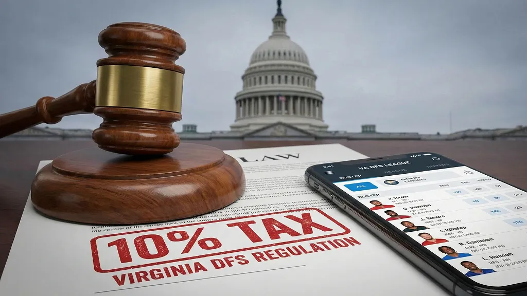 버지니아주, 판타지 스포츠(DFS) 규제 칼 빼들었다! 10% 세금 부과 및 라이선스 의무화 추진