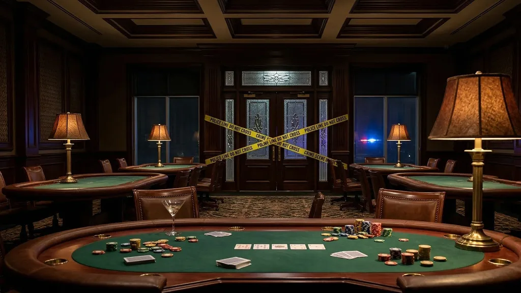 경찰의 기습 단속과 WPT 일정 취소